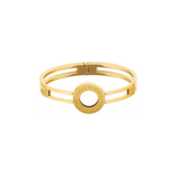 Tommy Hilfiger Women Stainless Steel Bracelet with Gold-Toned