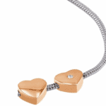 Tommy Hilfiger Women Brățară din oțel inoxidabil cu ton argintiu și ton aur roz - imagine 3