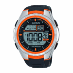 Unisex ρολόι Lorus R2311LX9 Sport Silver Tone με γκρι καντράν