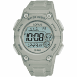 Lorus R2335PX9 Unisex Sport Watch Grey Silver with Grey Dial