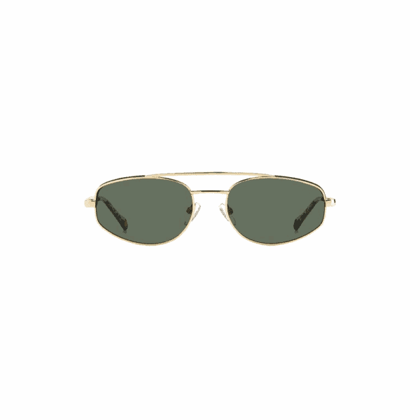 Polaroid PLD 6130/S-J5G-55 Unisex Sunglasses, Aviator with Green Polarized Lenses