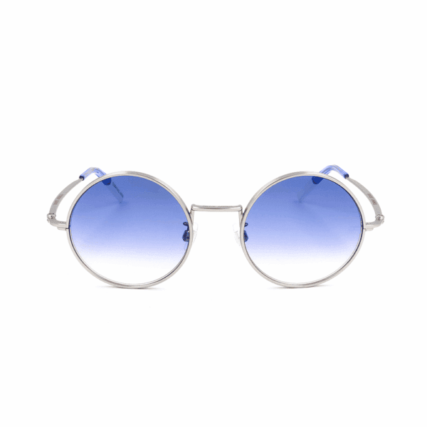 Tommy Hilfiger ochelari de soare TJ 0043/S-CTL-52 UNISEX,ROUND cu lentile mini Mirror albastru umbrit