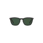 Ochelari de Soare Hugo Boss BOSS 1290/F/SK-003-56 pentru Bărbați, Cadru Pătratic Negru cu Lentile Verzi Solide, Protecție UV 100%
