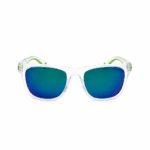 Polaroid PLD 2122/S-0OX-54 Men's Square Sunglasses with Blue/Green Mirror/Polarized Lenses