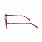 Polaroid PLD 4094/S-LHF-57 Women's Cat-eye Sunglasses with Burgundy Gradient/Polarized Lenses - Image 2