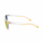 Polaroid PLD 2123/S-3DP-57 Men's Square Sunglasses with Orange Mirror Polarized Lenses - Image 2