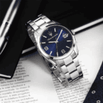 Maserati ATTRAZIONE R8853151013 watch with steel bracelet and blue dial - Image 2