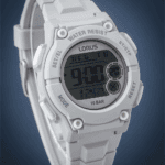 Lorus R2335PX9 Unisex Sport Watch Grey Silver with Grey Dial - Image 2